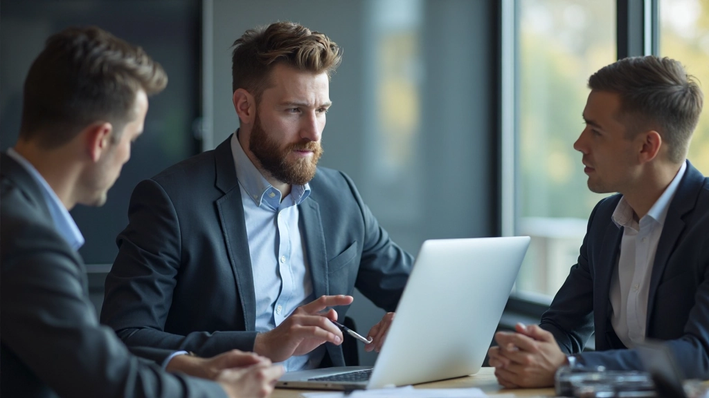 Market analysis presentation showing competitive landscape comparison charts and opportunity assessment metrics