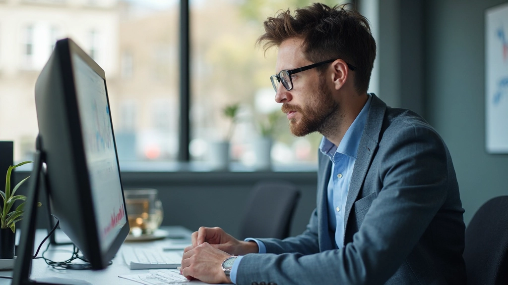 Strategic market analysis concept visualization showing competitive landscape assessment